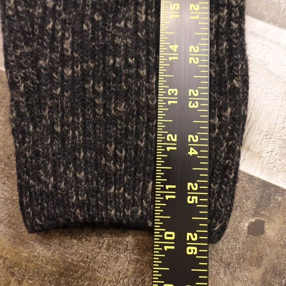Banana Republic Ribbed Popover Shawl Sweater – Men’s Size Large – Italian Yarn‎